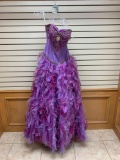 Quince Collection Sangria Purple, Size 10