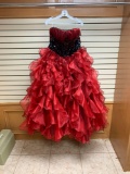 ? Red/Black Dress, Size 12