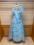 DLSC Baby Blue Dress, Size 14