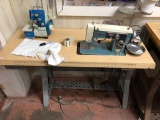 Commodore Sewing Machine, Body Lock & Cabinet