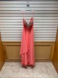 Poly USA 6972 Coral Dress, Size L