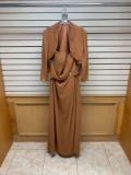 Modern Maids M-2011 Brown Dress, Size 24