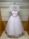 Mori Lee 86061 Lt. Pink Dress, Size 10