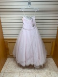 Mori Lee 88016 Ballet Pink Dress, Size 10