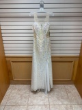 Poly USA 7004 Silver Dress, Size XL