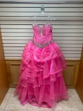 Quince Collection 26578 Pink Dress, Size 12