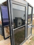 2 Black Glass Security Rooms