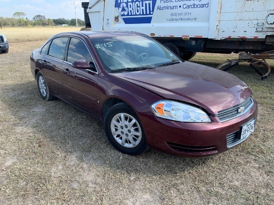 2007 Chevrolet Impala Passenger Car, VIN # 2G1WS55R179292209