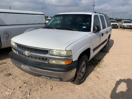 2004 Chevrolet Suburban Multipurpose Vehicle (MPV), VIN # 3GNEC16Z34G232223