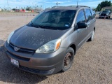 2005 Toyota Sienna Van, VIN # 5TDZA23C15S376040