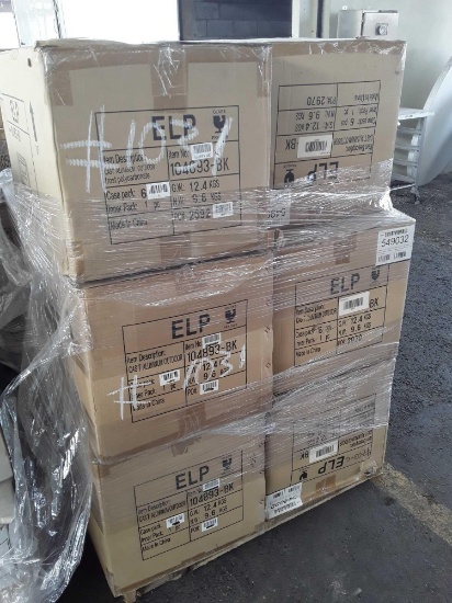 Pallet with 10 boxes with 6-pz. Of cast aluminum outdoor lights