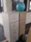 (2) File Cabinets, (2) Globes
