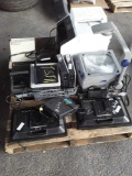 Pallet with Overhead Projector, Printer, CPU's