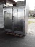 Trautsen S/Steel Glass Door Refrigerator