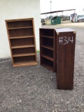 (3) Wood Shelves