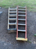 2- fiberglass ladders