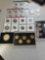 Assorted Coins, Lexington Concord Coin, 2003 Gold Set Quarters, Mint Sets, Nickels, Foreign Coins