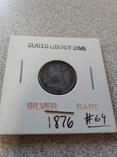 Seated Liberty Dime