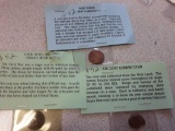 Civil War Indian Head, Ancient Roman Coin, Mint Error Cent Planchet