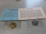 Gold Plated Uncirculated Statehood Quarter, 1883 