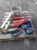 2 Blue Hoses, Rim, Lock Cutters, Reflectors, Deco Precision Tool