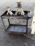 2 Stands, Metal Cart