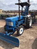 Ford Tractor/Trencher with Front Blade, Srl# UP01505