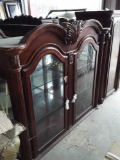 China Cabinet (Top Part Only, No Drawer Parts)