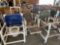 Group of PVC Handicap Toilet Chairs