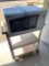 Microwave with Cart