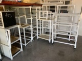 PVC carts and shelves