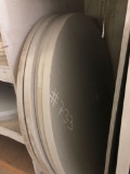 Group of Round Fiberglass Table Tops