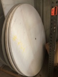 Group of Round Fiberglass Table Tops