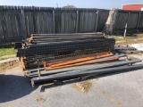 Group of Pallet Rack Pieces