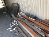 Group of Pallet Rack Pieces