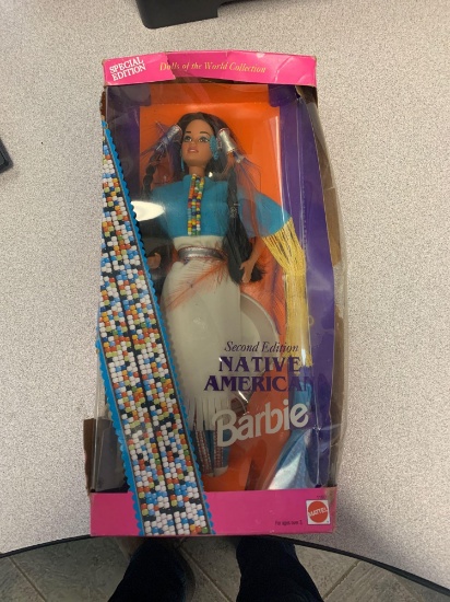Vintage Barbie Collector Doll-Native Barbie
