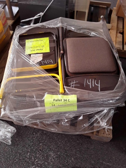 14 Folding Chairs (Pallet #34-C)