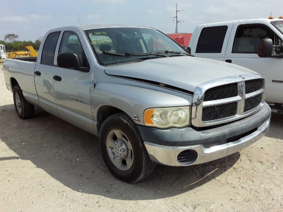 2004 Dodge Ram Pickup Pickup Truck, VIN # 3D7KA28C24G109518