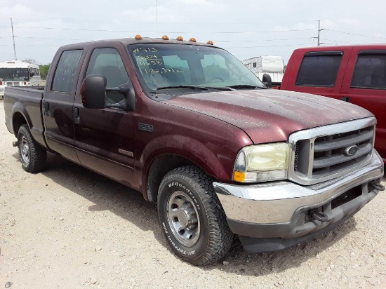 2004 Ford F-250 Pickup Truck, VIN # 1FTNW20P74ED74658