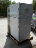 Refrigerator & 2 Sheet Metal Tubes (Pallet #13-K)
