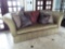 Loveseat Sofa (Gold Color) (38