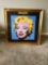 Marilyn Monroe re print framed