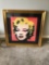 Marilyn Monroe re print framed