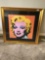 Marilyn Monroe re print framed