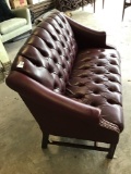 Leather Love Seat