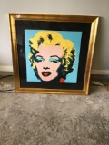 Marilyn Monroe re print framed