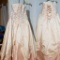 Quinceanera dress, size 10, color white pearl