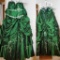 Quinceanera Dress, Size 10, 2 Piece, Color: Pine Green