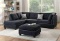 Milani Reversible Sectional with Ottoman