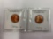 1956 Brilliant Uncirculated Old Wheat Cent and 1958 Brilliant Uncirculated Old Wheat Cent